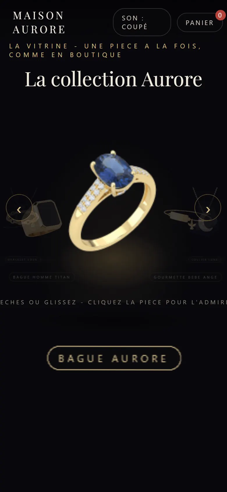 Le m&ecirc;me site sur un t&eacute;l&eacute;phone