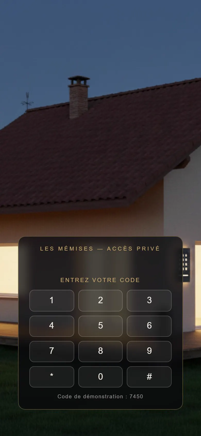 Le m&ecirc;me site sur un t&eacute;l&eacute;phone